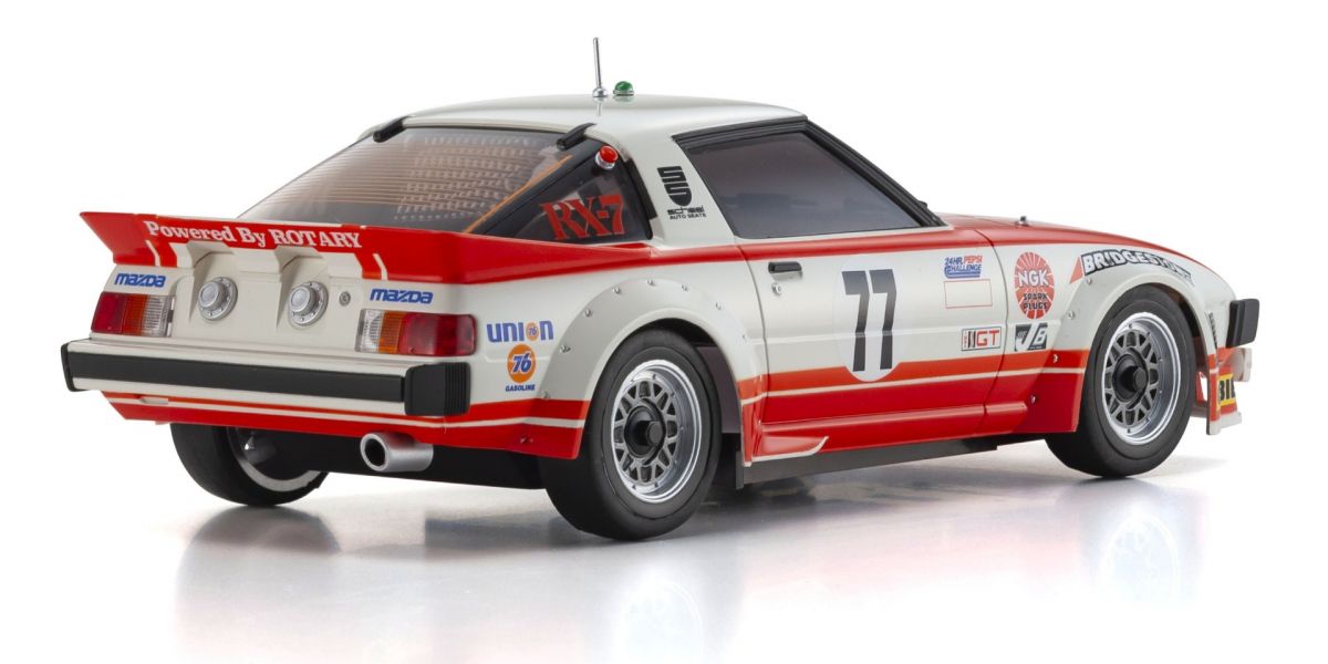 Kyosho - MINI-Z RWD MR-04 readyset MAZDA SAVANNA RX-7 (SA22C) "1979 DAYTONA CAR No.77"