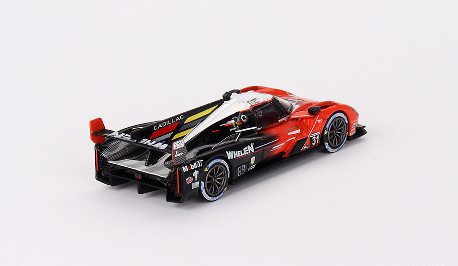 Mini GT - Cadillac V-Series.R #31 Whelen Engineering Cadillac Racing 2023 IMSA Sebring 12 Hrs Winner 1/64