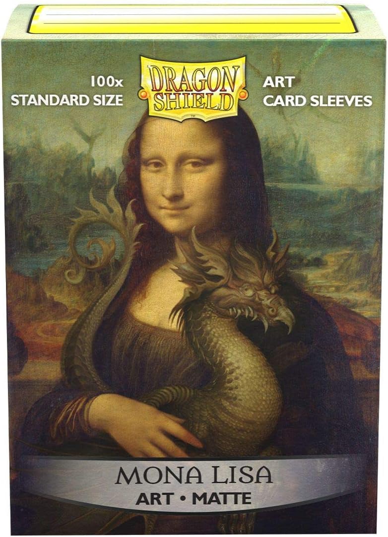 Arcane Tinmen - Dragon Shield - Mona Lisa - Matte Art Sleeves - Standard Size