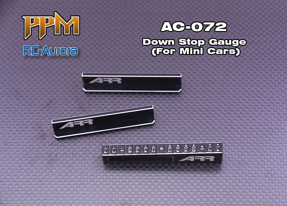 ARR - Down Stop Gauge (For Mini Cars)