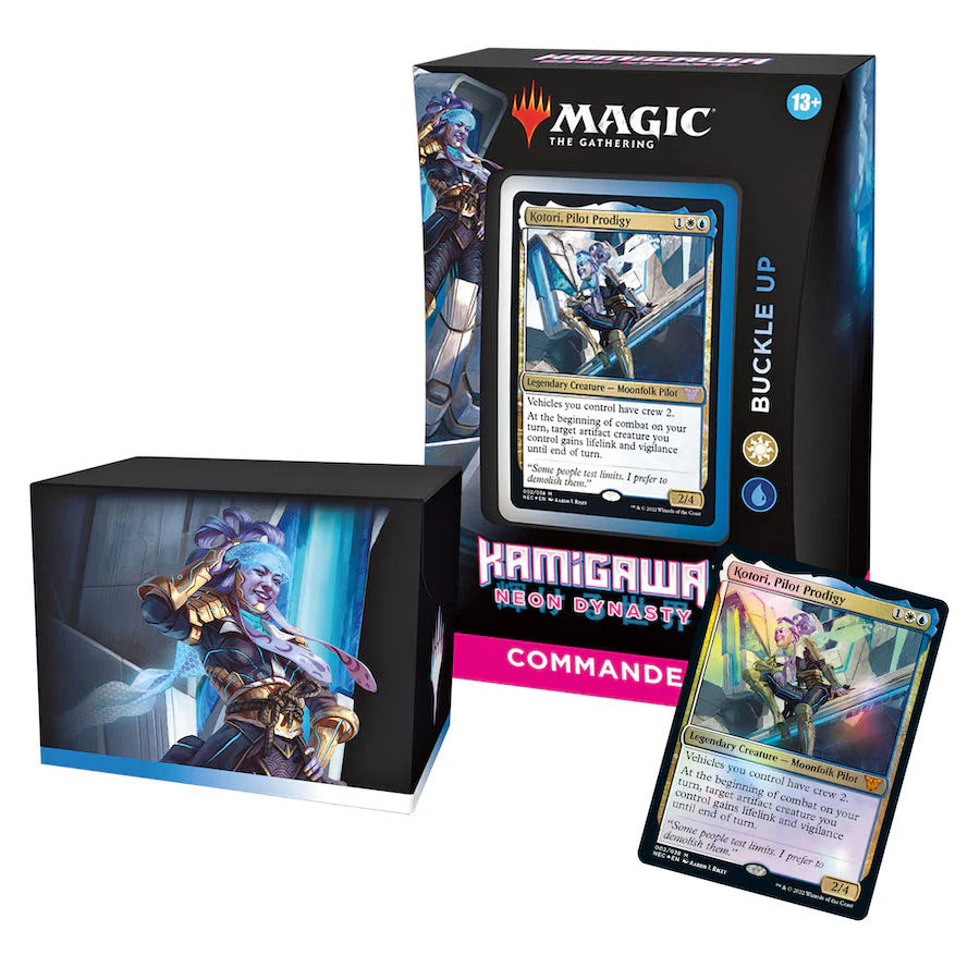Magic MTG - Kamigawa: Neon Dinasty Commander Deck: Buckle Up - Magic: The Gathering
