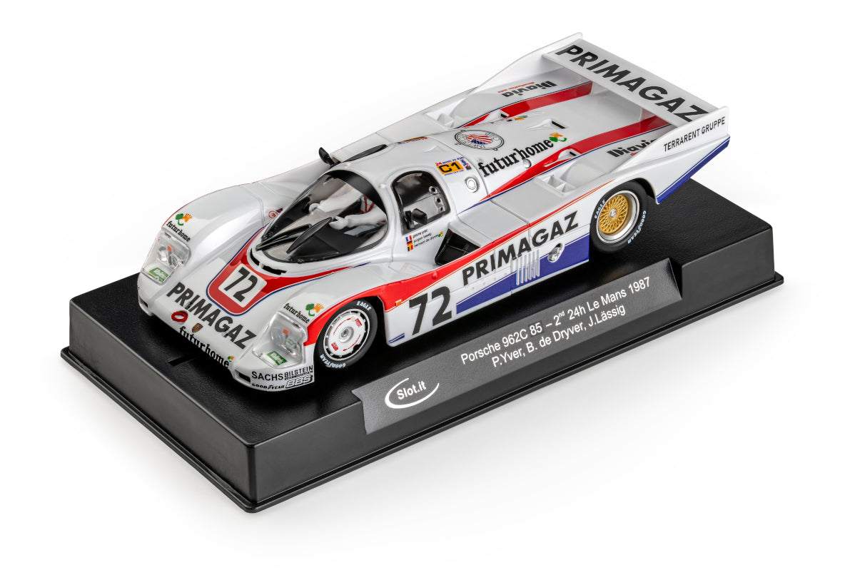 Slot.It - Porsche 962C LH - Primagaz #72 - '87 Le Mans