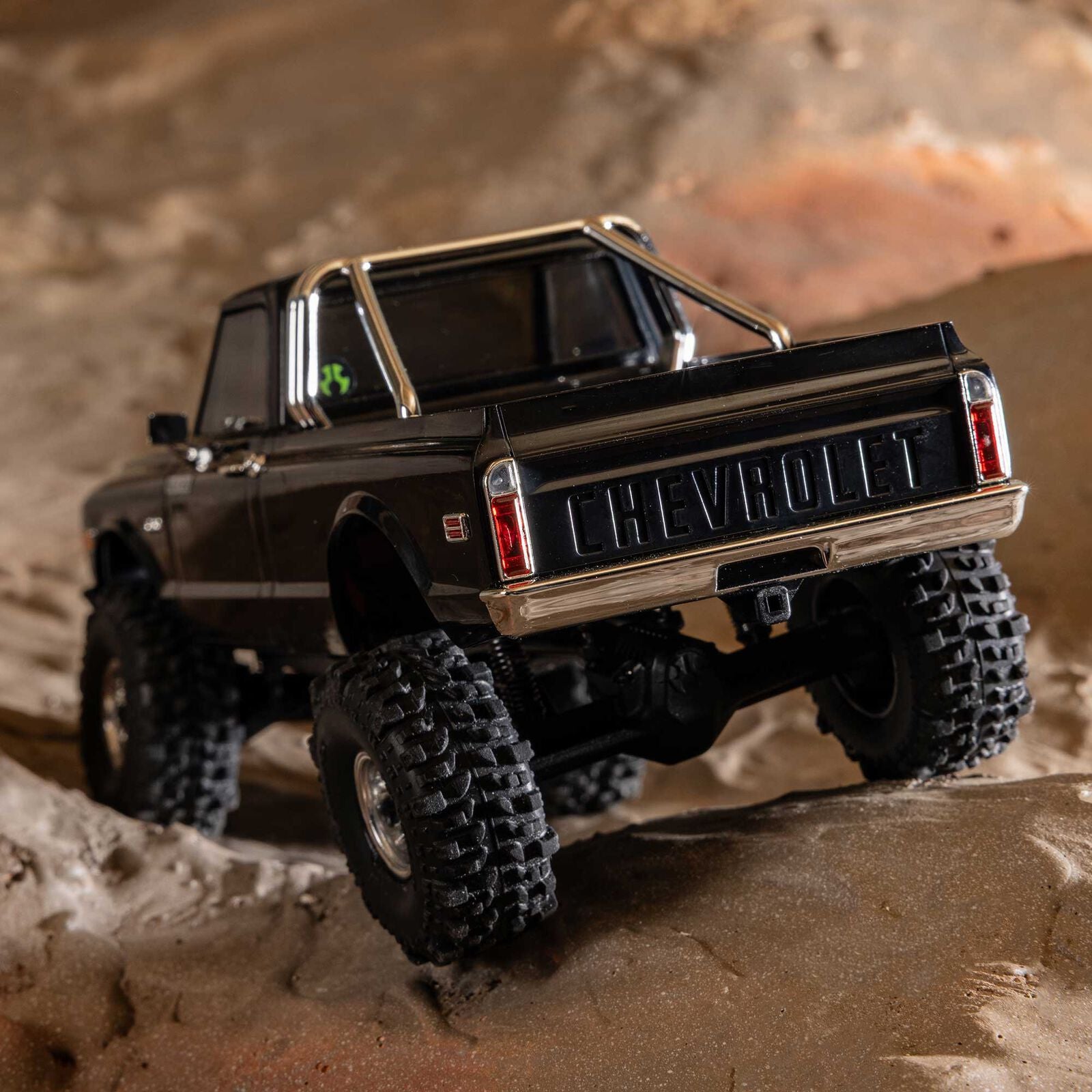 Axial - 1/30 Axial SCX30 Chevrolet K10 (Battery & Charger Included), Negra