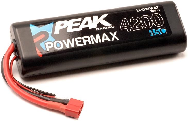 Peak Racing - PowerMax Sport 4200 LiPo 7.4V Deans