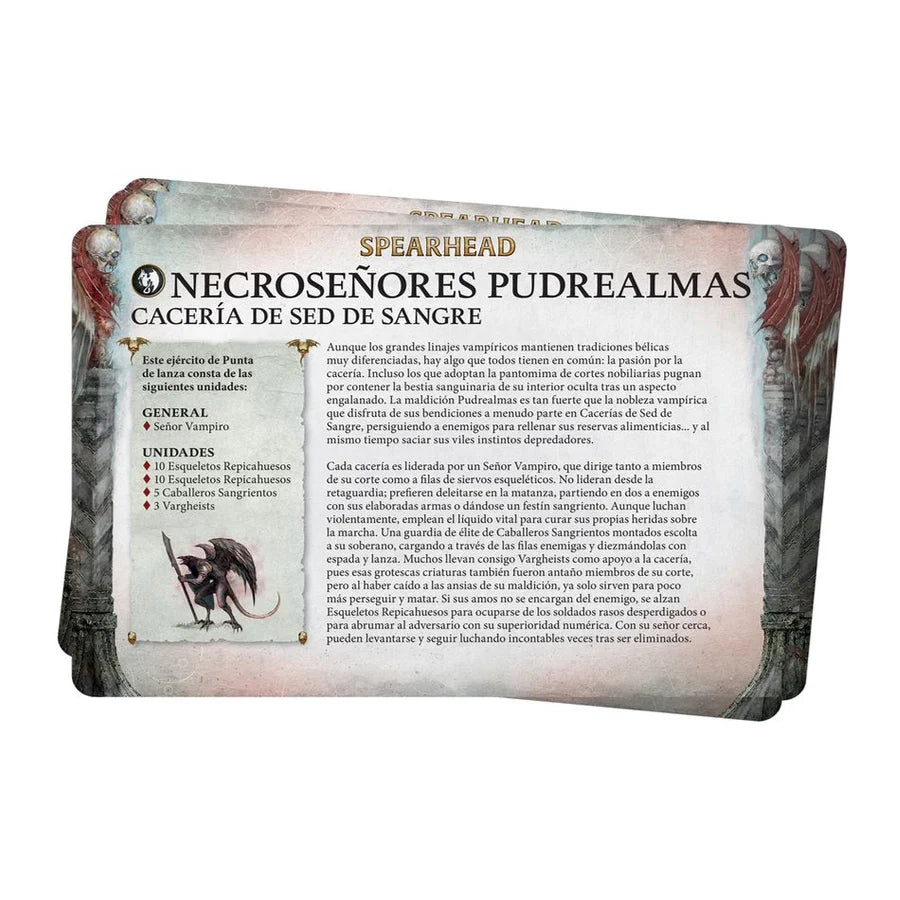 Games Workshop - Faction pack: Soulblight Gravelords 2024 (Español)