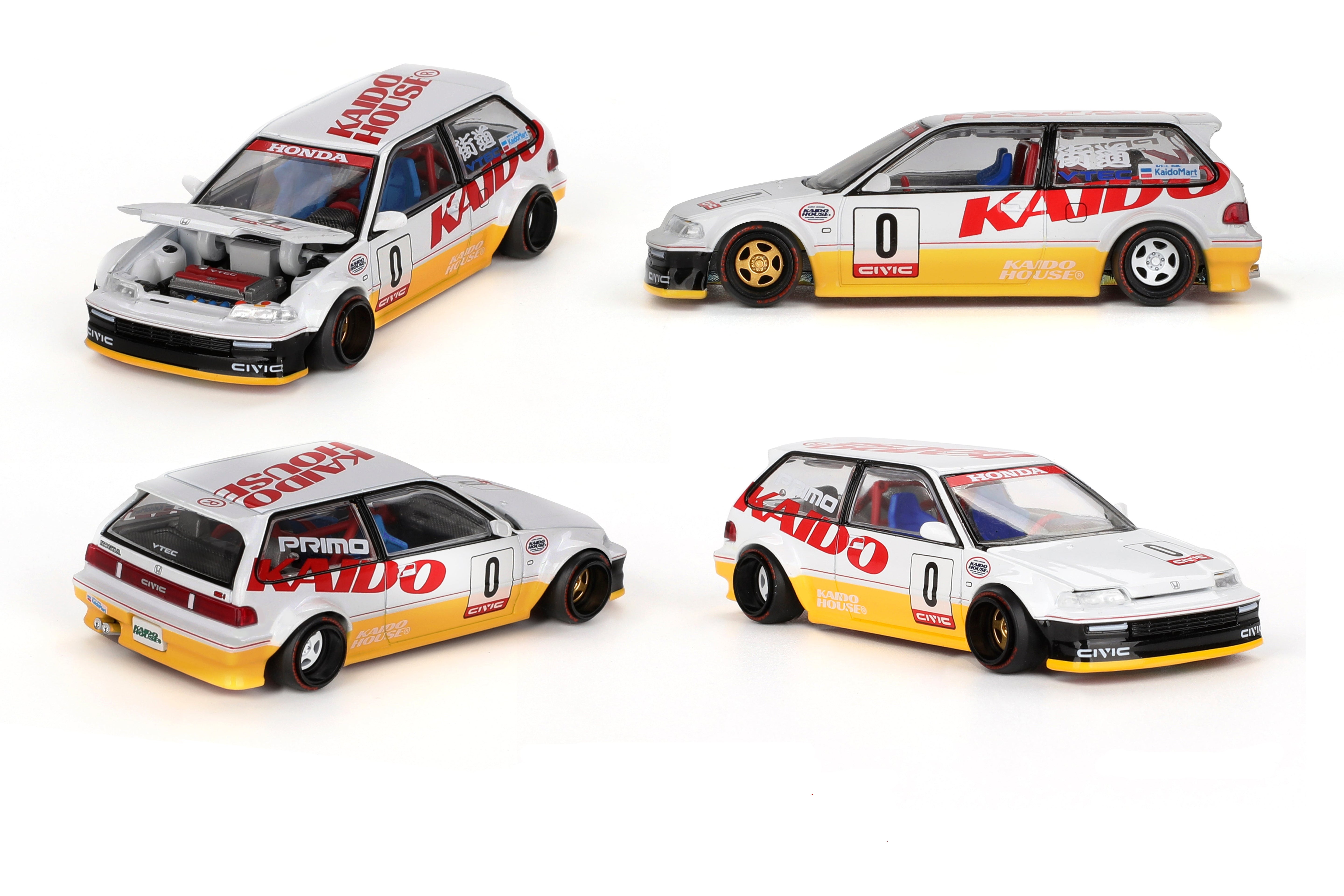 Mini GT - Honda Civic (EF) Kanjo V1  1/64