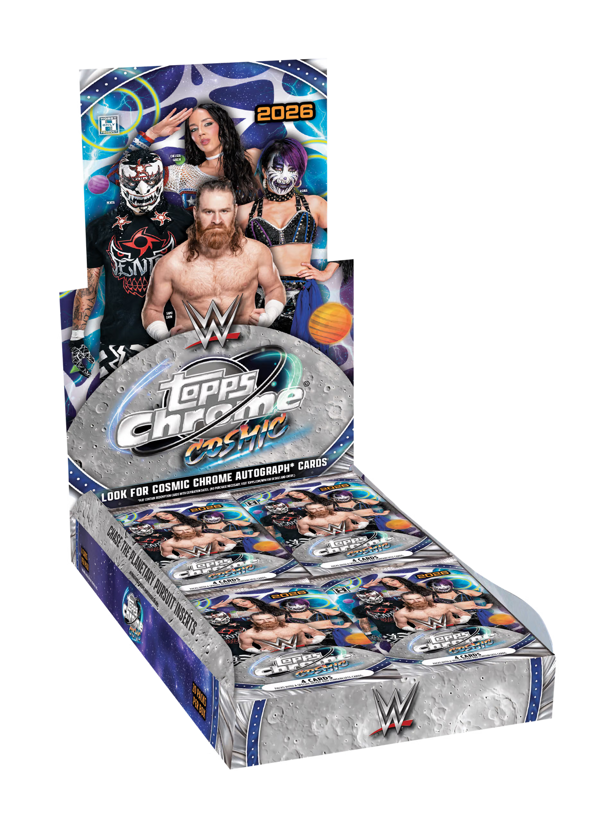 Topps - Chrome® Cosmic 2026 WWE - Hobby Box