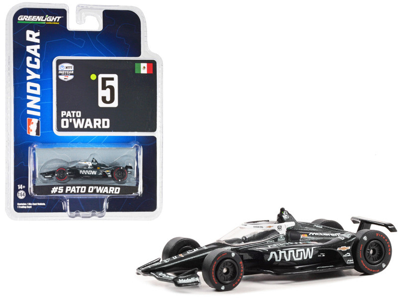 Greenlight - Honda - Team Arrow McLaren SP Racing #5 Indianapolis INDY 500 INDYCAR Series 2023 Pato O'Ward, escala 1:64