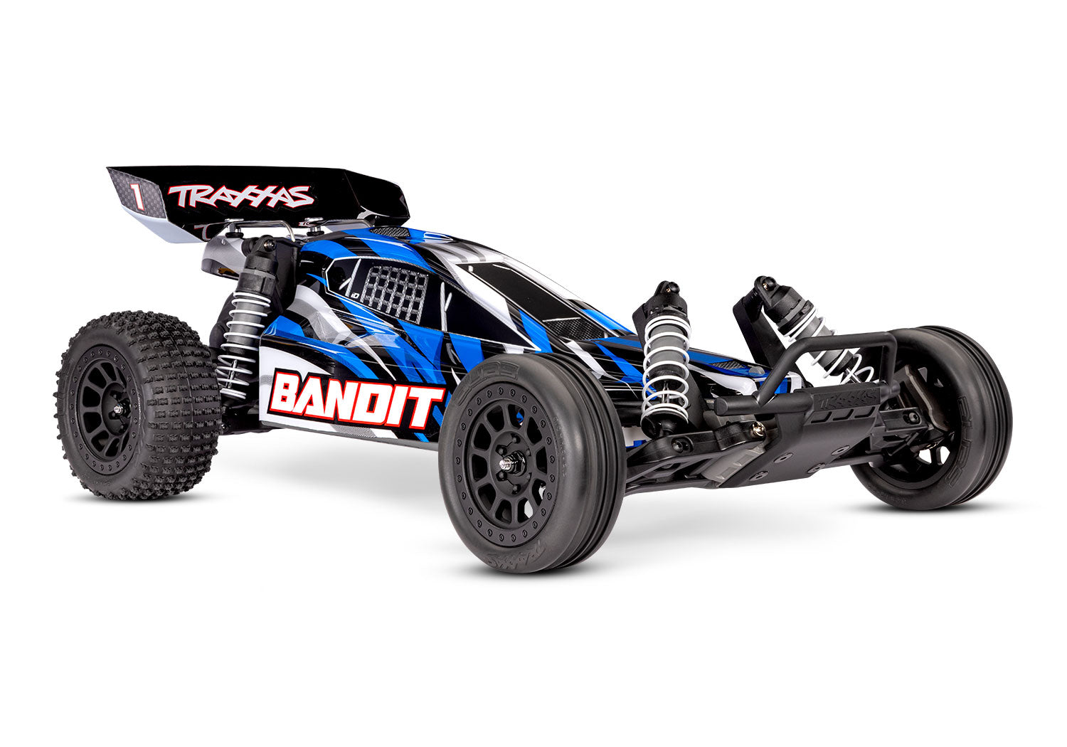 Traxxas - Bandit HD 1/10 RTR 2WD Electric Buggy w/XL-5 ESC, TQ 2.4GHz Radio, Battery & USB-C Charger, Azul