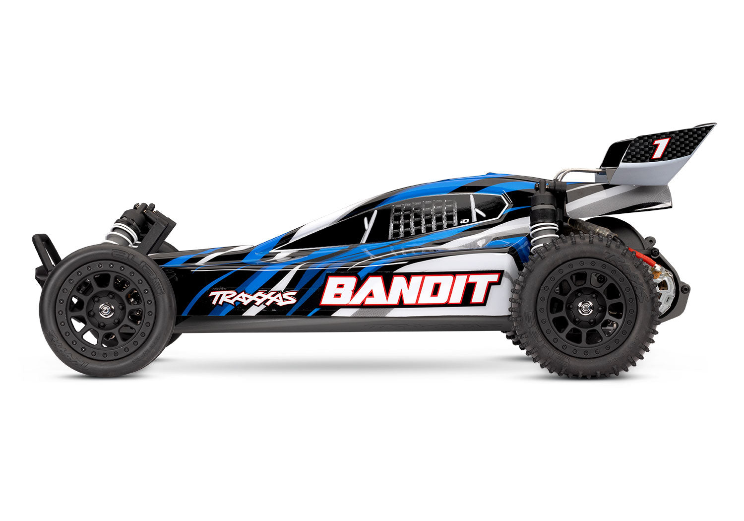 Traxxas - Bandit HD 1/10 RTR 2WD Electric Buggy w/XL-5 ESC, TQ 2.4GHz Radio, Battery & USB-C Charger, Azul