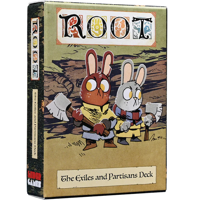 Leder Games - Root The Exiles and Partisans Deck - Ingles