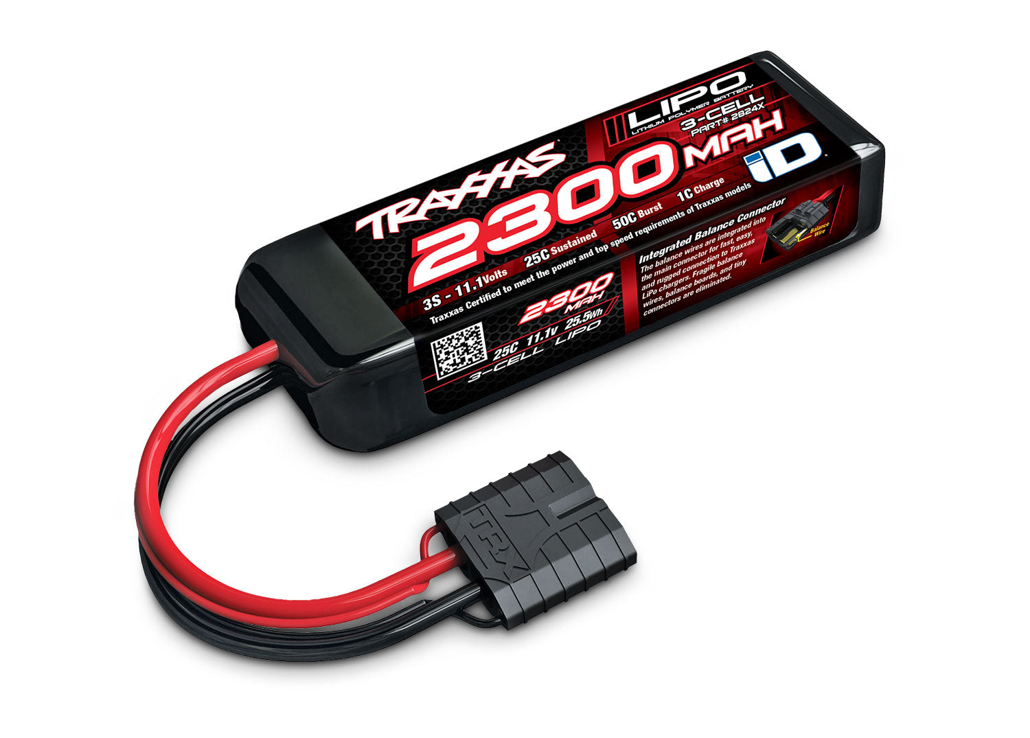 Traxxas - 2300 mAh 11.1 Volt 3-Cell LiPo Battery