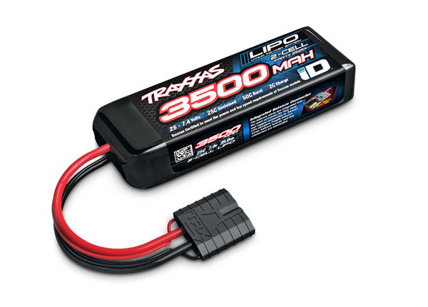 Traxxas - 3500mAh 7.4V 2-Cell 25C LiPo Battery