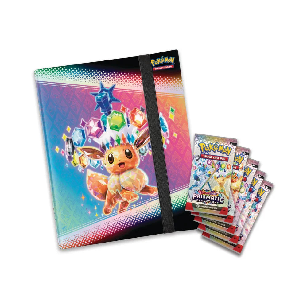 Pokémon TCG: Scarlet & Violet Prismatic Evolutions - Binder Collection (Ingles)