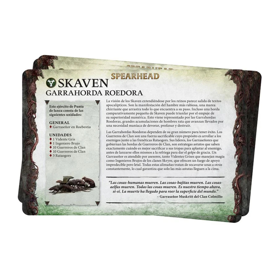 Games Workshop - Faction pack: Skaven 2024 (Español)