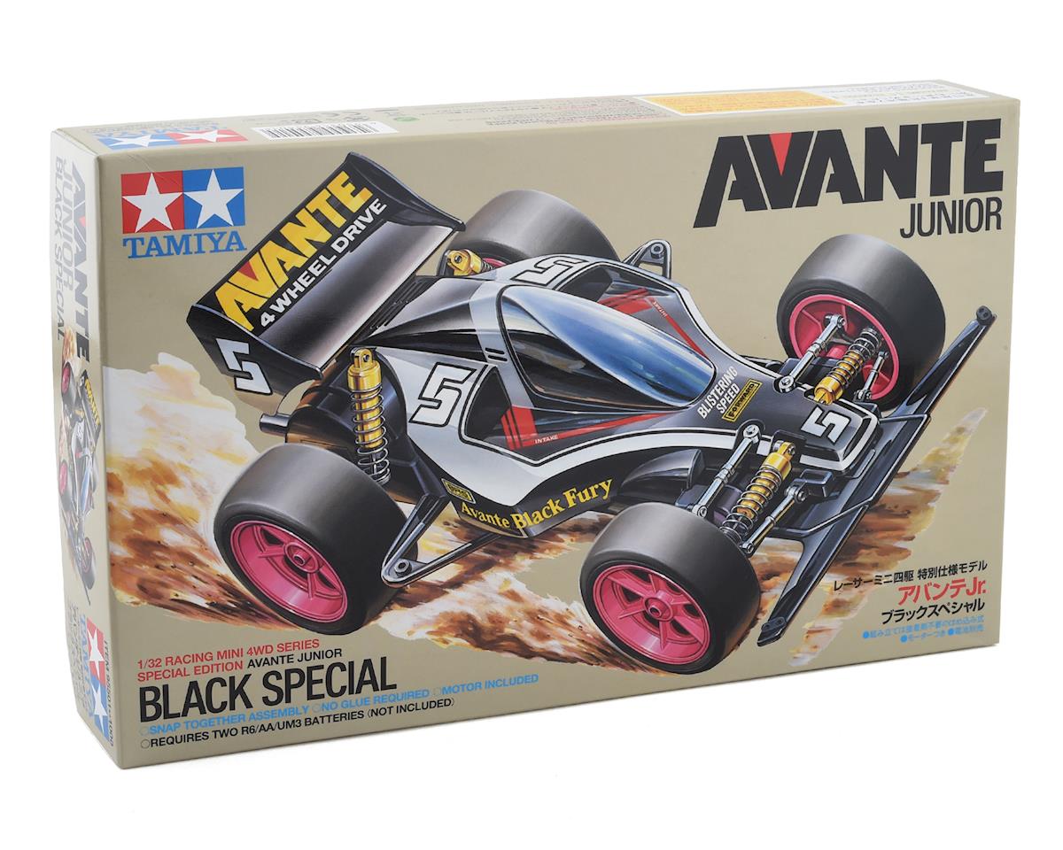 ミニ四駆 TAMIYA AVANTE JUNIOR 1/32 Tamiya - 1/32 JR Racing Mini 4WD Avante Black Special Kit