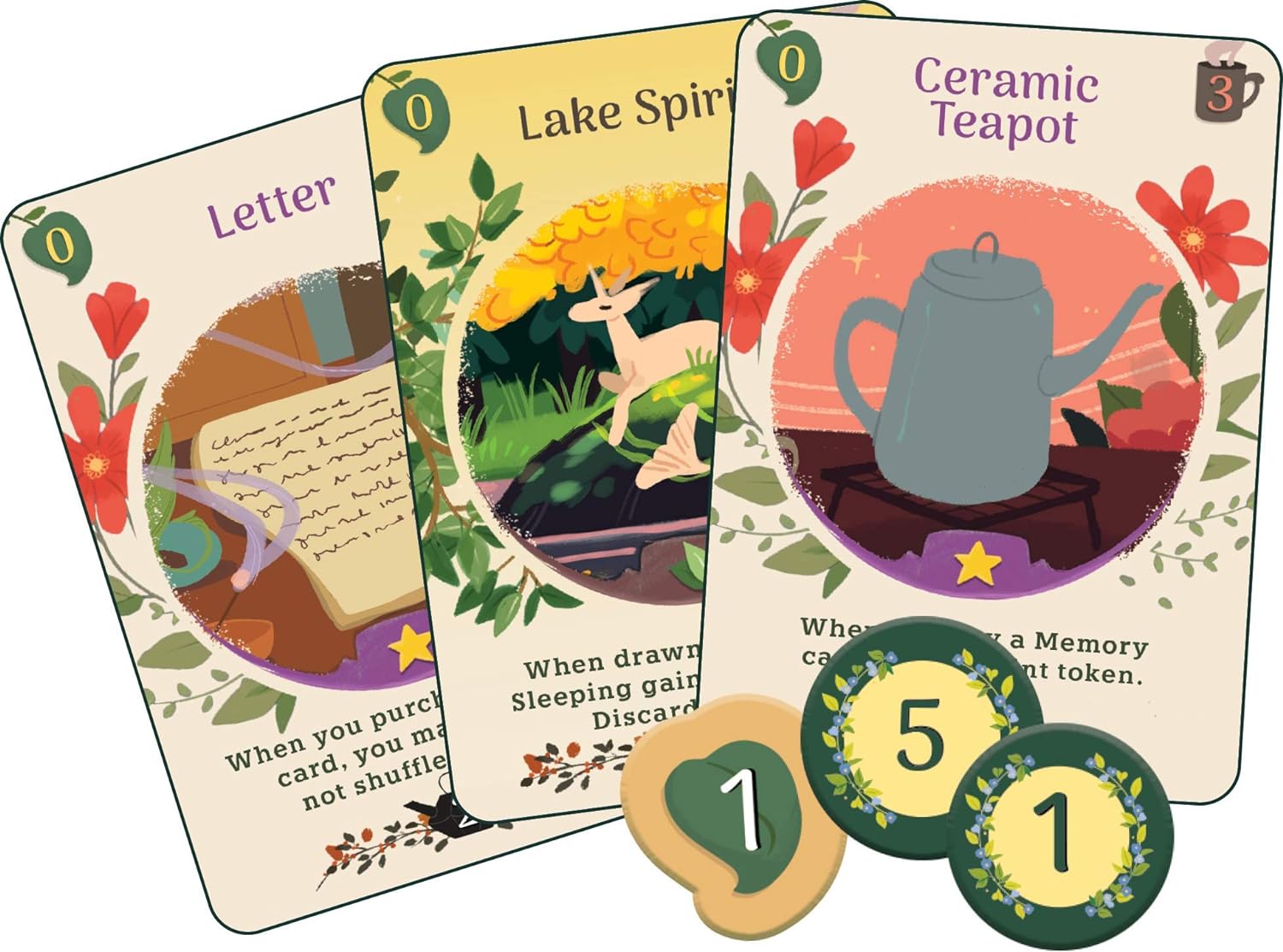 Renegade Game Studios - Autumn Harvest - A Tea Dragon Society Card Game - Inglés