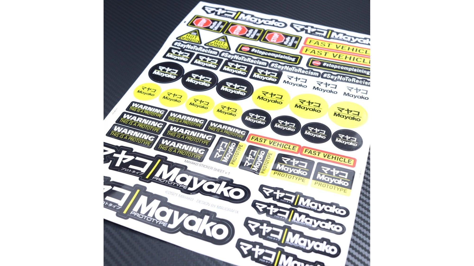 Mayako - マヤコMayako Official PROTOTYPE Mixed Sticker Sheet