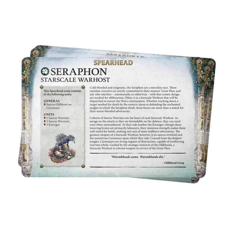 Games Workshop - Faction pack: Seraphon 2024 (Inglés)