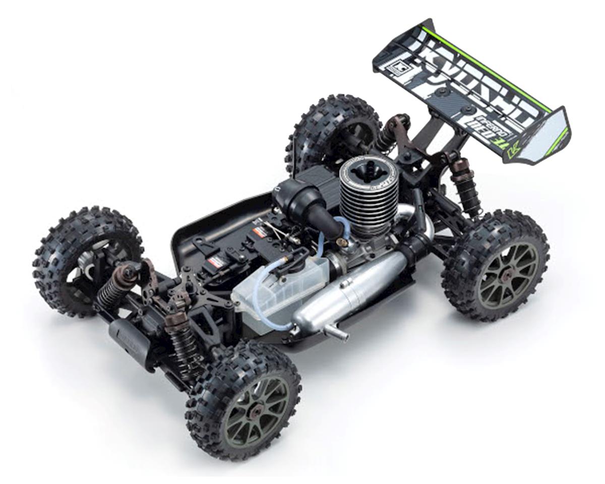 Kyosho - 1:8 Scale Radio Controlled GP Powered Racing Buggy readyset INFERNO NEO 3.0 Color type 4 Green