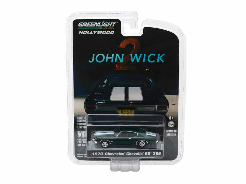 Greenlight - John Wick: Chapter 2 (2017) - 1970 Chevrolet Chevelle SS 396, escala 1:64