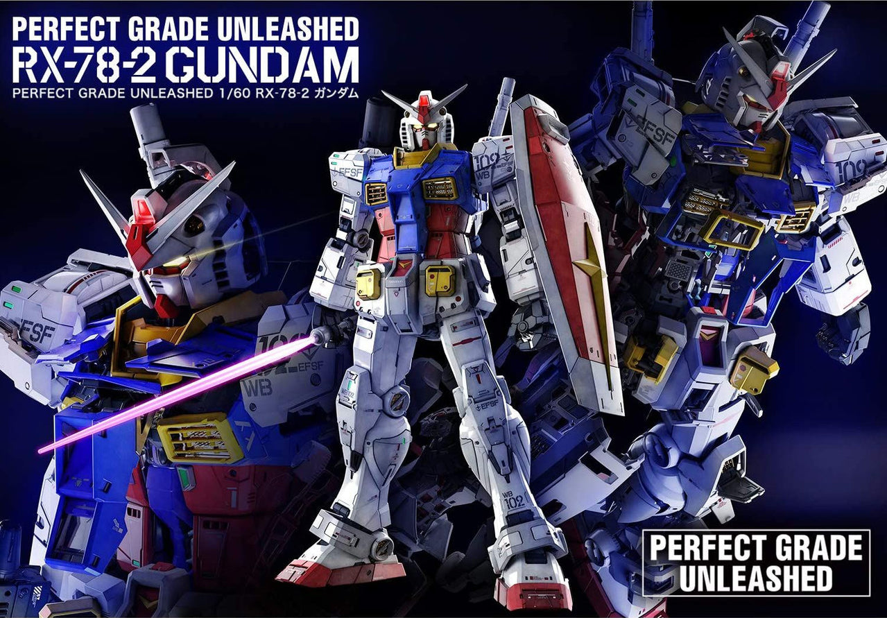 Bandai - RX-78-2 Gundam "Mobile Suit Gundam" Bandai PG Unleashed 1/60