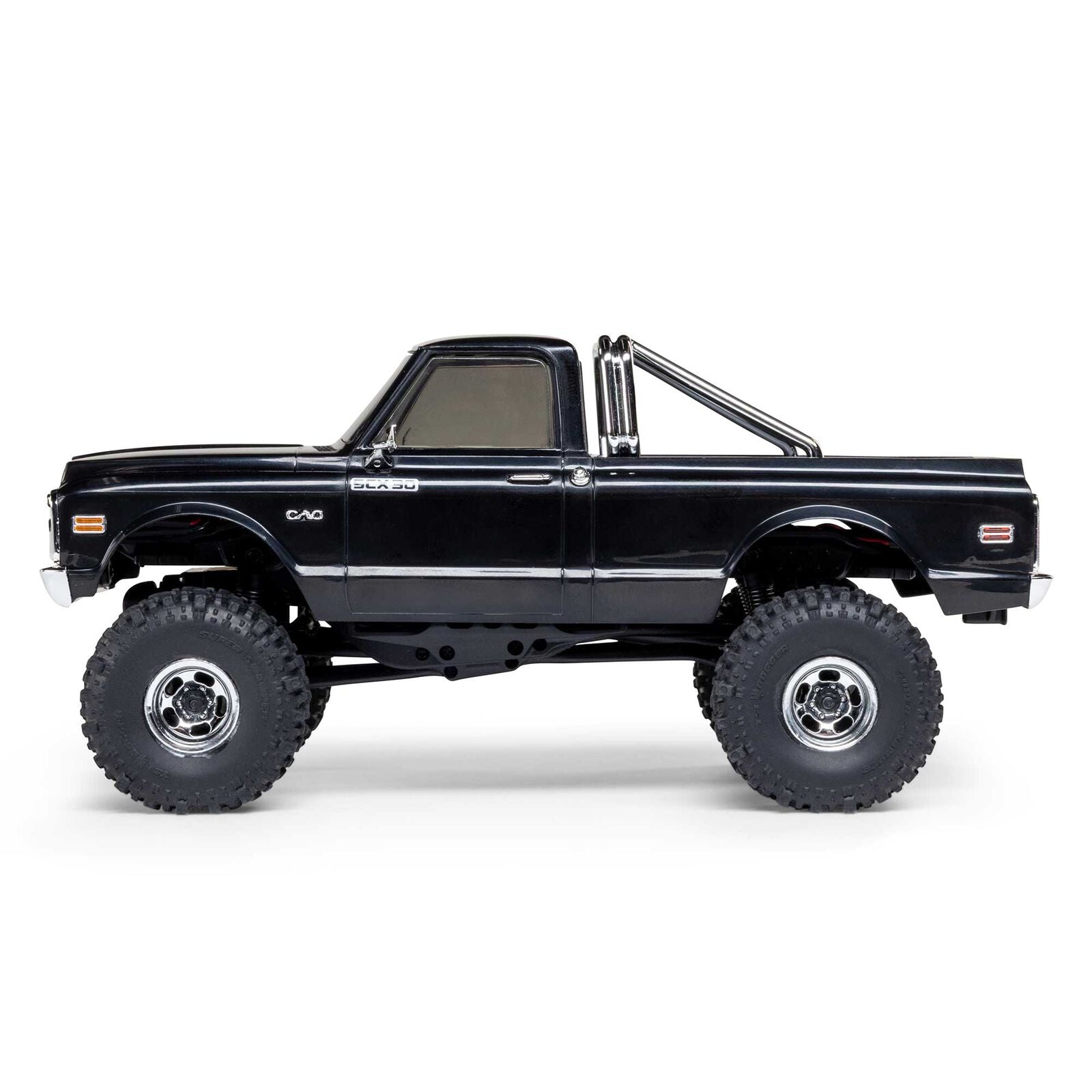 Axial - 1/30 Axial SCX30 Chevrolet K10 (Battery & Charger Included), Negra