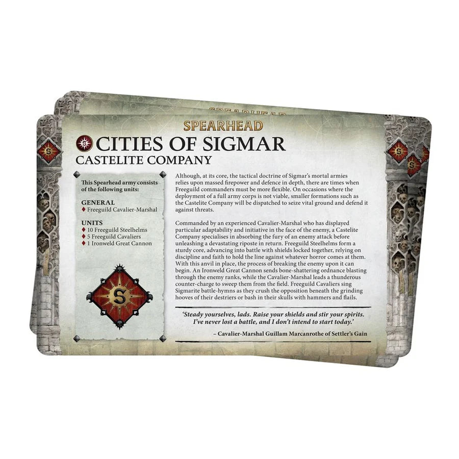 Games Workshop - Faction pack: Cities of Sigmar 2024 (Inglés)
