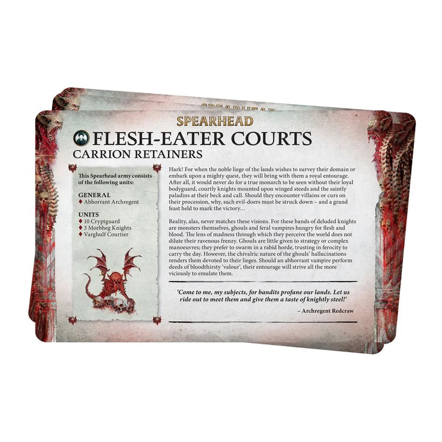 Games Workshop - Faction pack: Flesh Eaters Courts 2024 (Inglés)