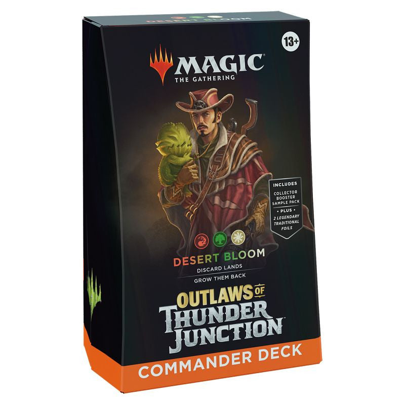 ** PRE VENTA ** Magic MTG - Outlaws of Thunder Junction - Commander Deck: Desert Bloom (Inglés) - Magic: The Gathering
