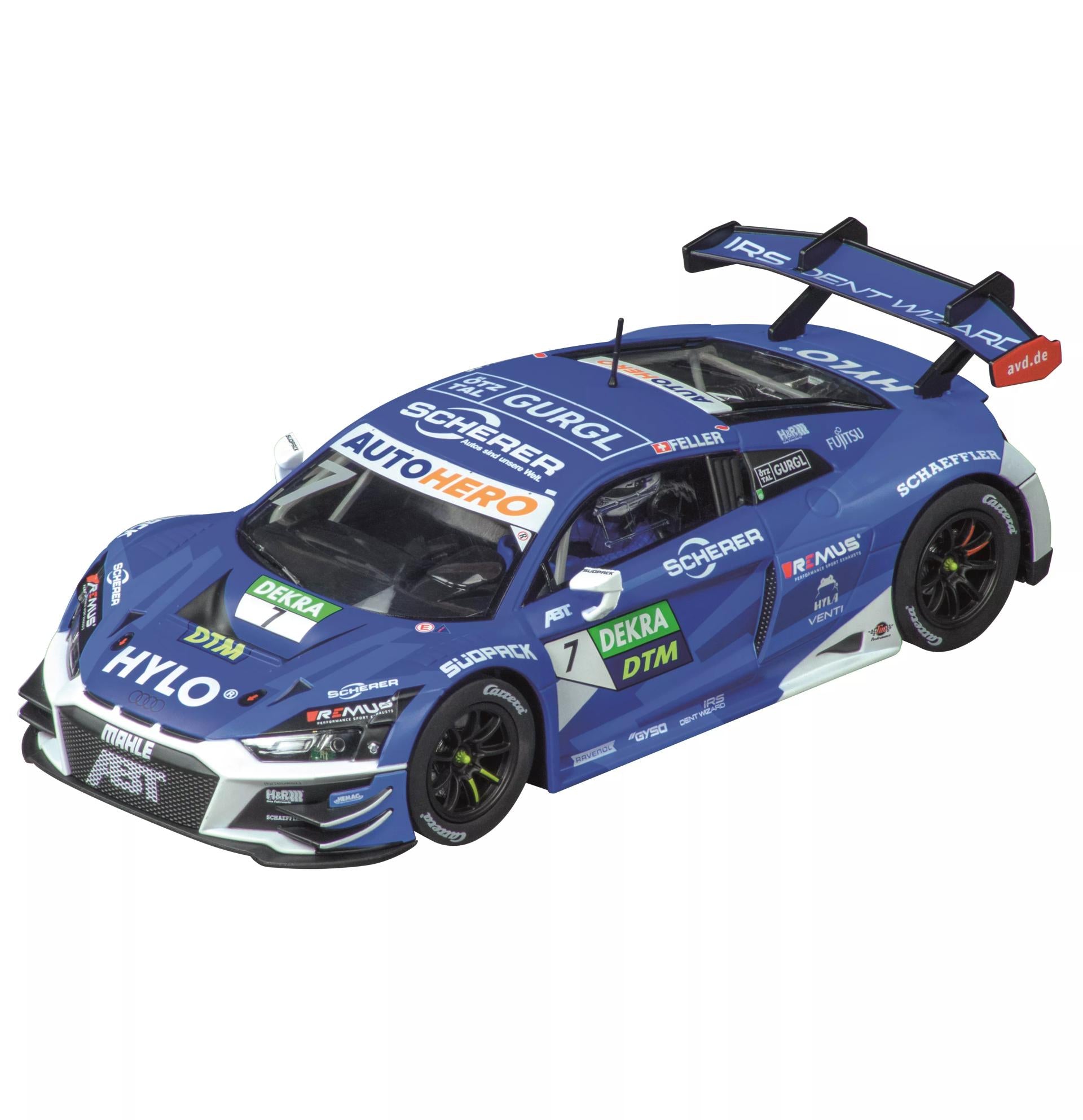 Carrera - Audi R8 LMS GT3 evo II "Team Abt Sportsline, No.7“ DTM 2022 - Análogo, escala 1/32