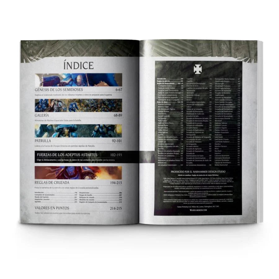 Games Workshop - Codex - Space Marines (Español)