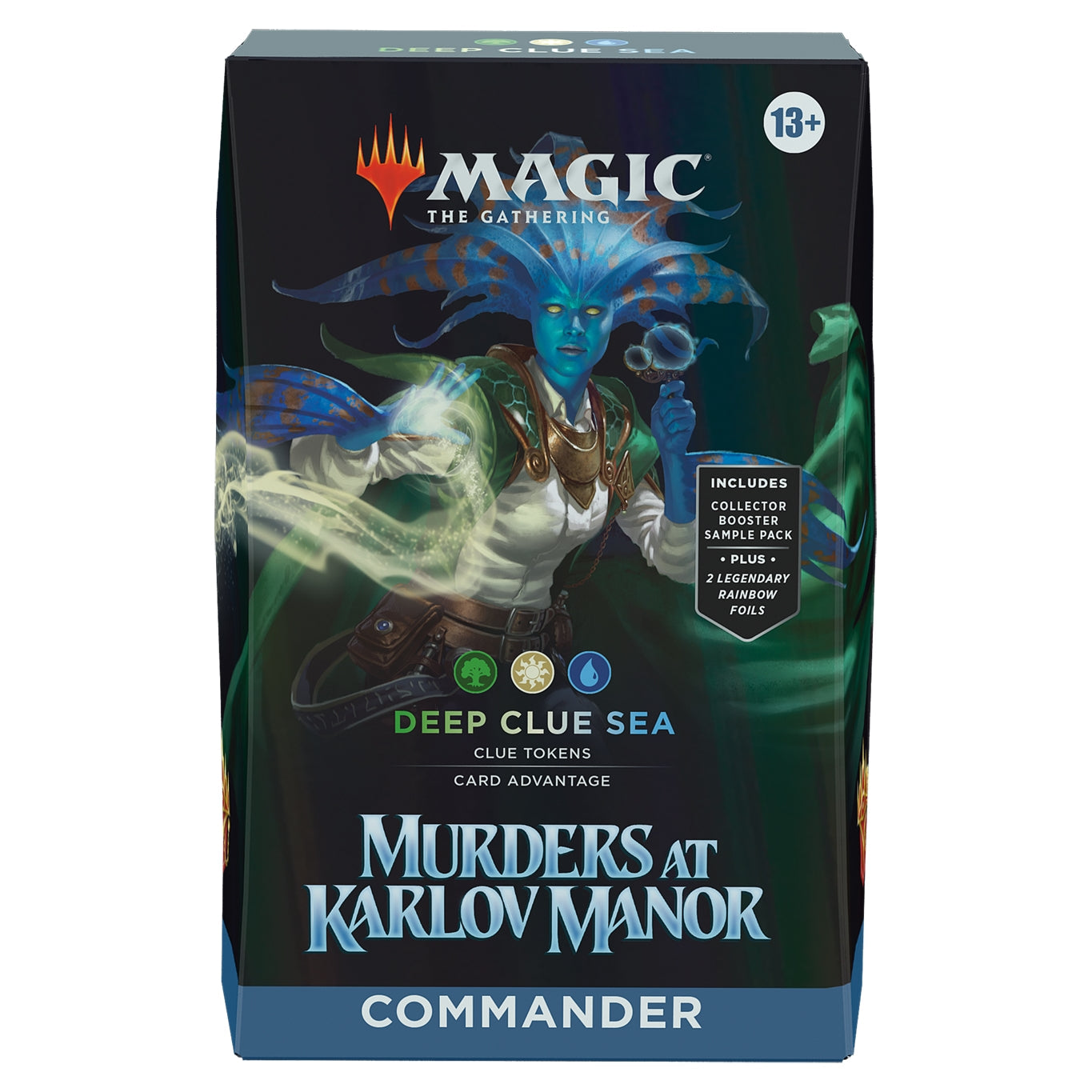 Magic MTG - Murders at Karlov Manor Commander Deck - Deep Clue Sea - Magic: The Gathering