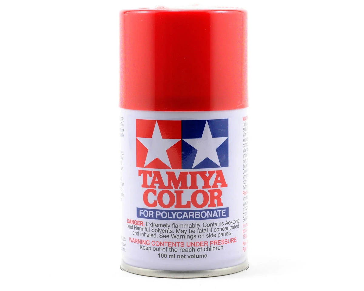 Tamiya - PS-2 Red Spray Paint, 100ml Spray Can