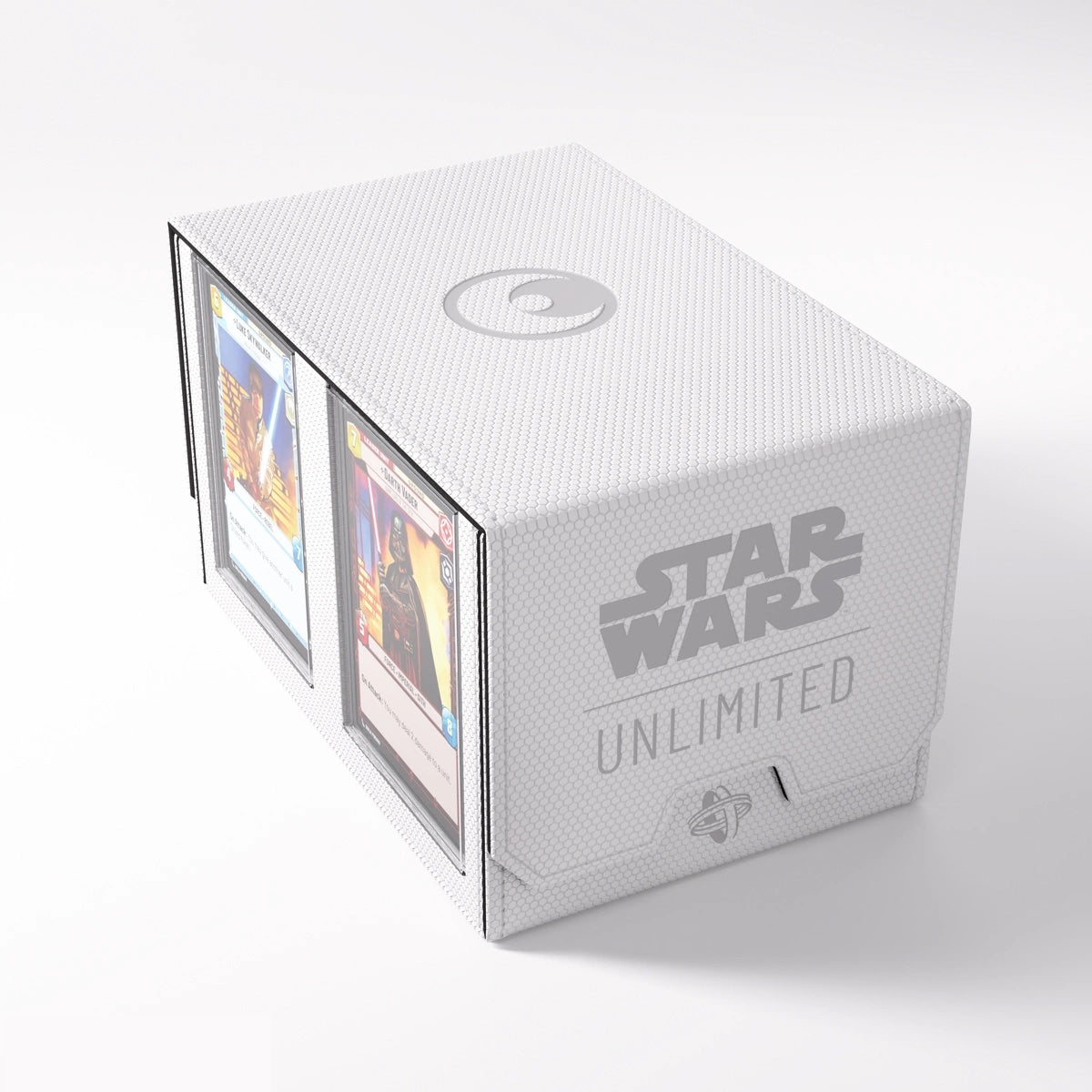 Gamegenic - Star Wars: Unlimited - Double Deck Pod - Estuche para tarjetas - Blanco