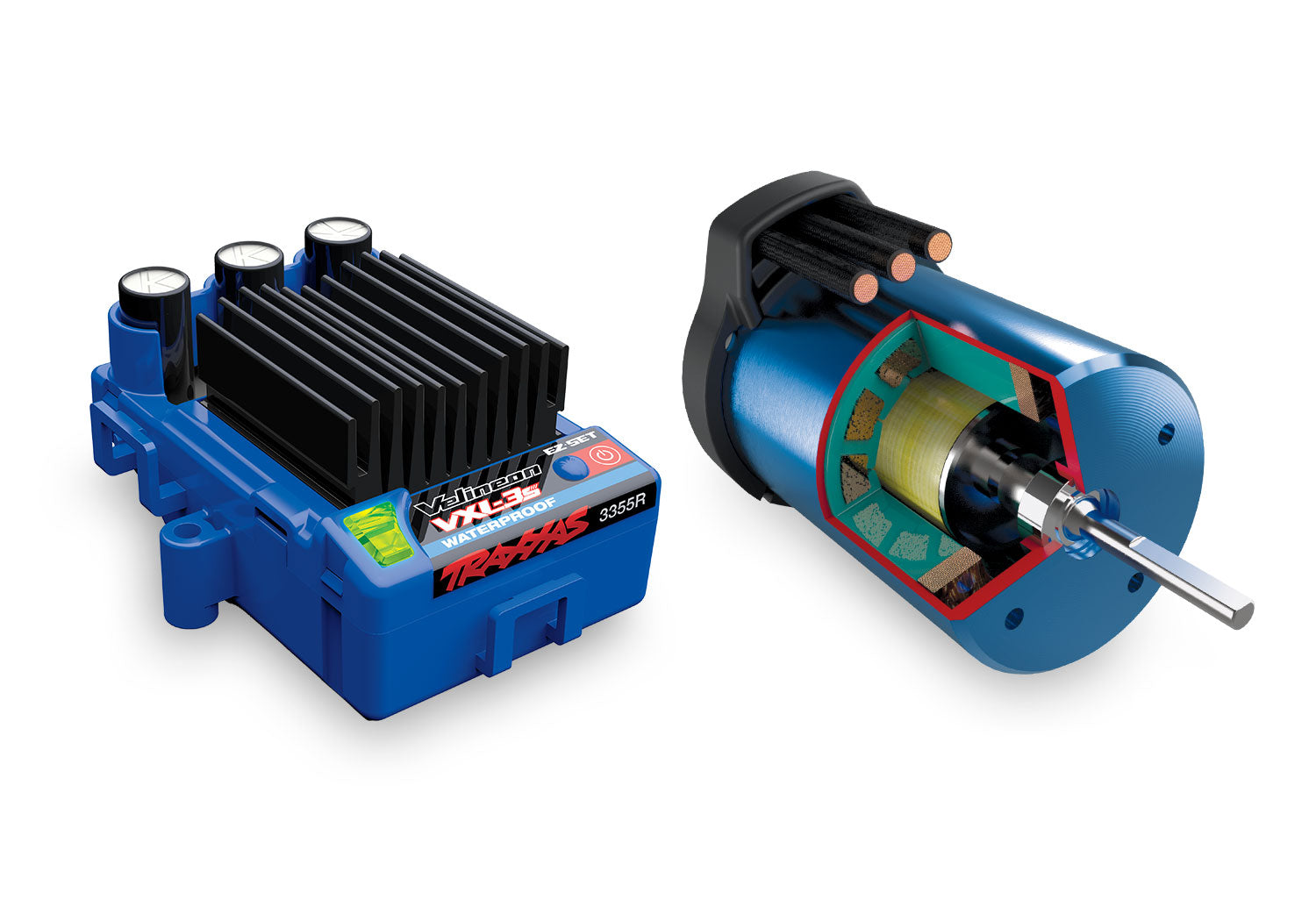 Traxxas - Ford Fiesta ST 4x4 VXL Brushless 1/10 RTR AWD Rally Car w/TQi 2.4GHz Radio & TSM, Naranja