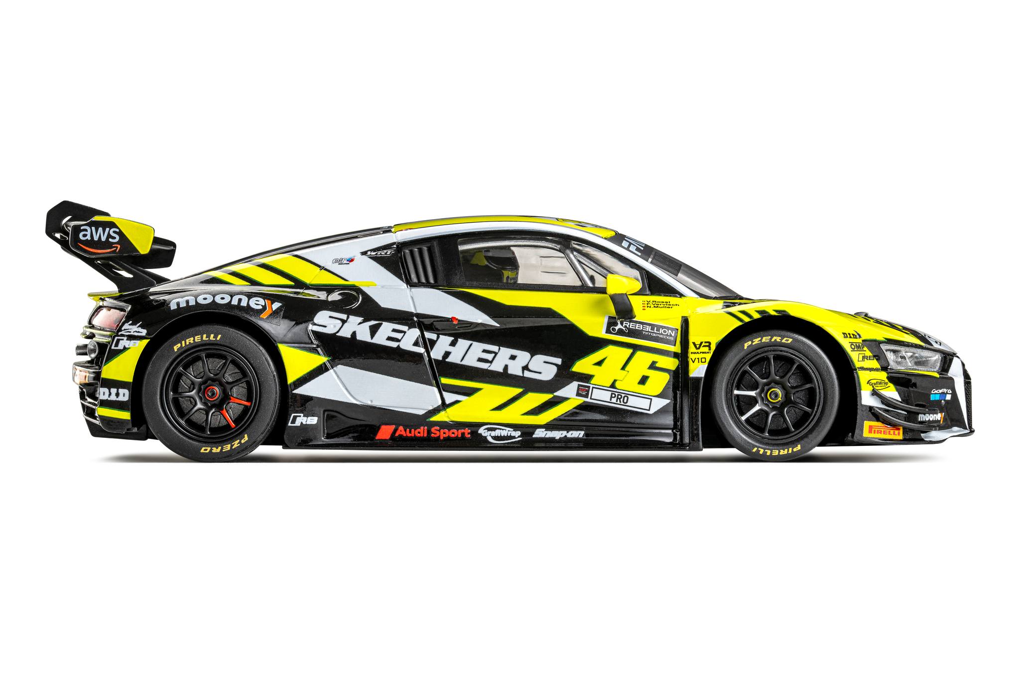 Slot.It - Audi R8 GT3 LMS EVO II - Skechers #46 - V Rossi - '22 GT WC Europe