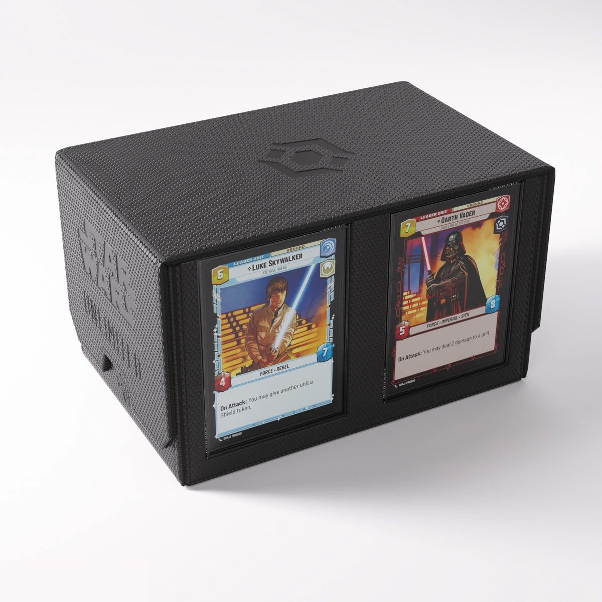 Gamegenic - Star Wars: Unlimited - Double Deck Pod - Estuche para tarjetas - Negro