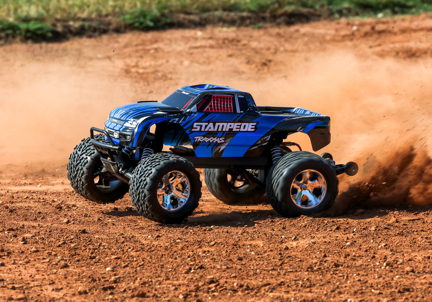 Traxxas - Stampede HD 1/10 RTR 2WD Electric Monster Truck w/XL-5 ESC, TQ 2.4GHz Radio, Battery & USB-C Charger, Azul