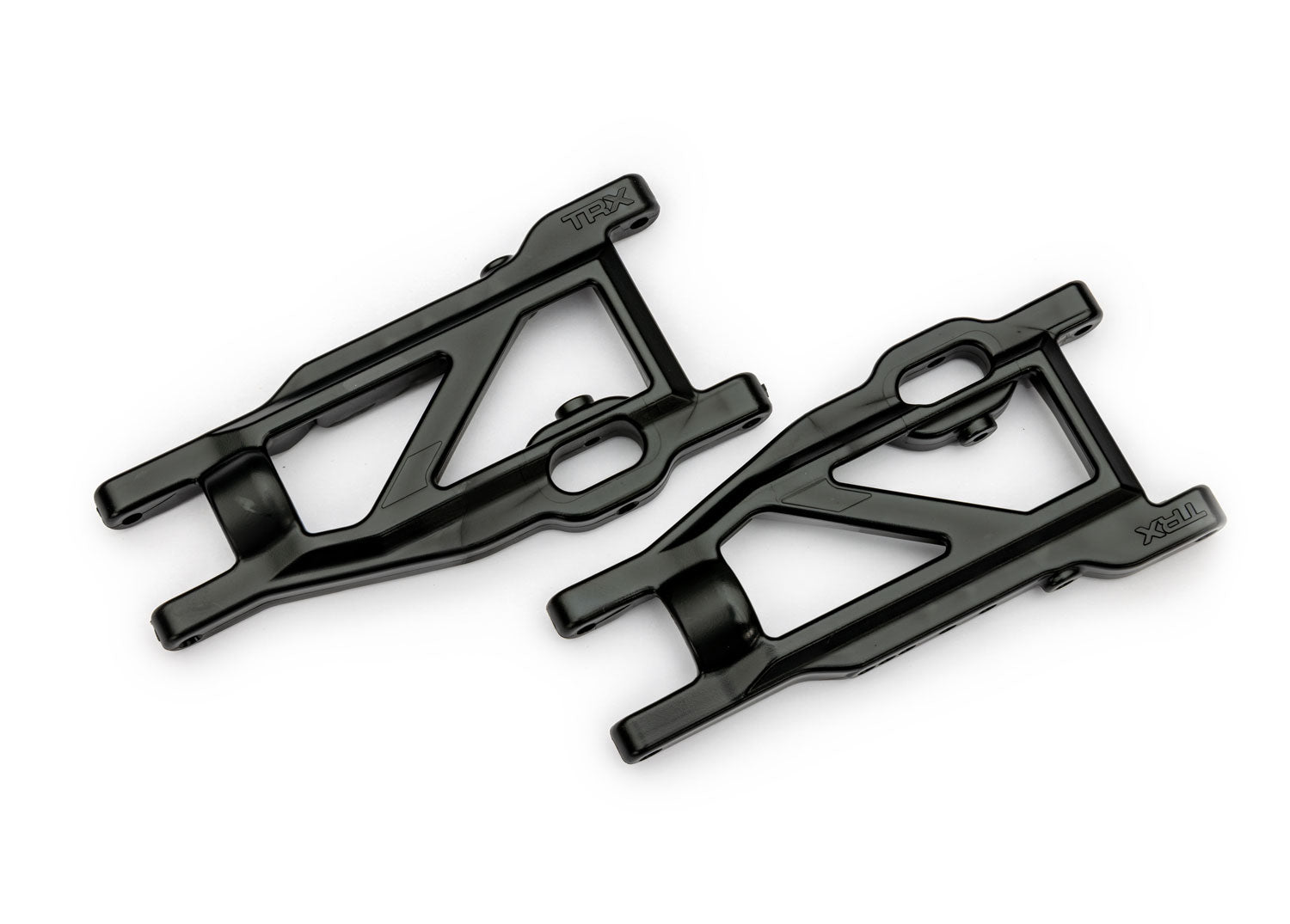 Traxxas - Brazos de suspensión negros de alta resistencia (Heavy-Duty), izquierdo y derecho