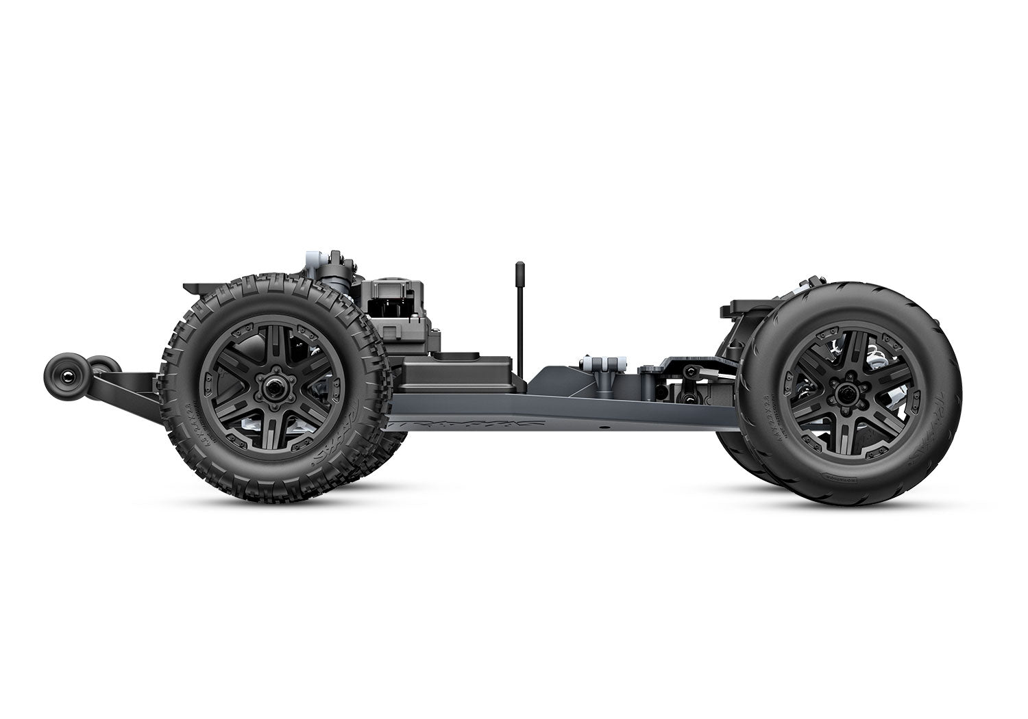 Traxxas - Rustler 2WD Brushless (Amarillo)