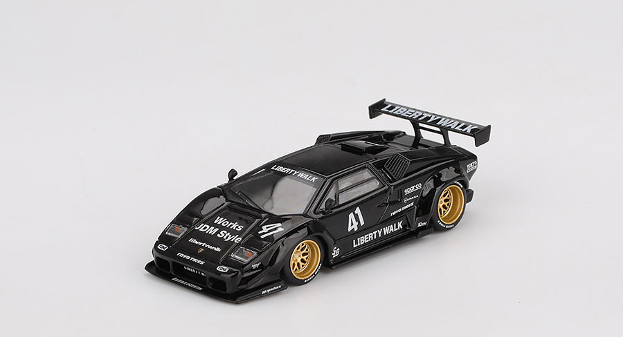 Mini GT - Lamborghini Countach LB-WORKS Black V1 1/64