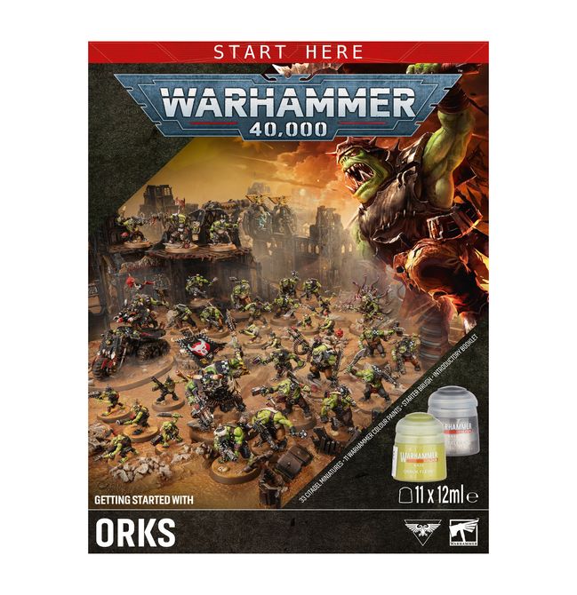 Games Workshop - Warhammer 40,000 Getting Started with Orks (ENG)