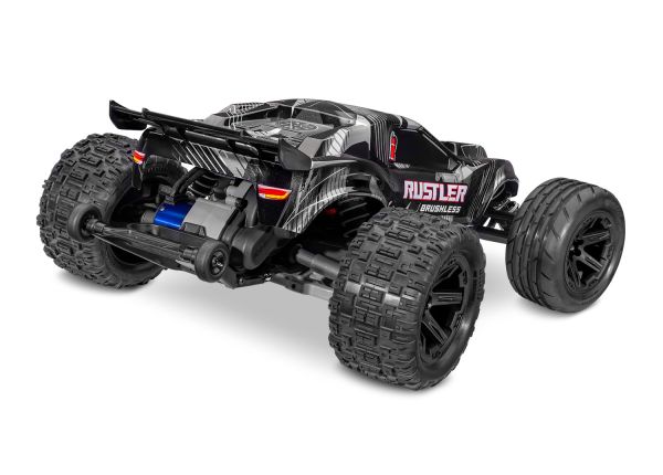 Traxxas - Rustler 2WD Brushless (Negro)