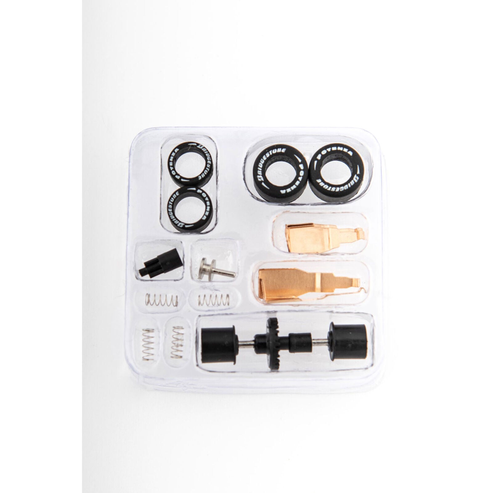 AFX - Mega-G+ Tune Up Kit with Front & Rear Tires, Escala 1/64