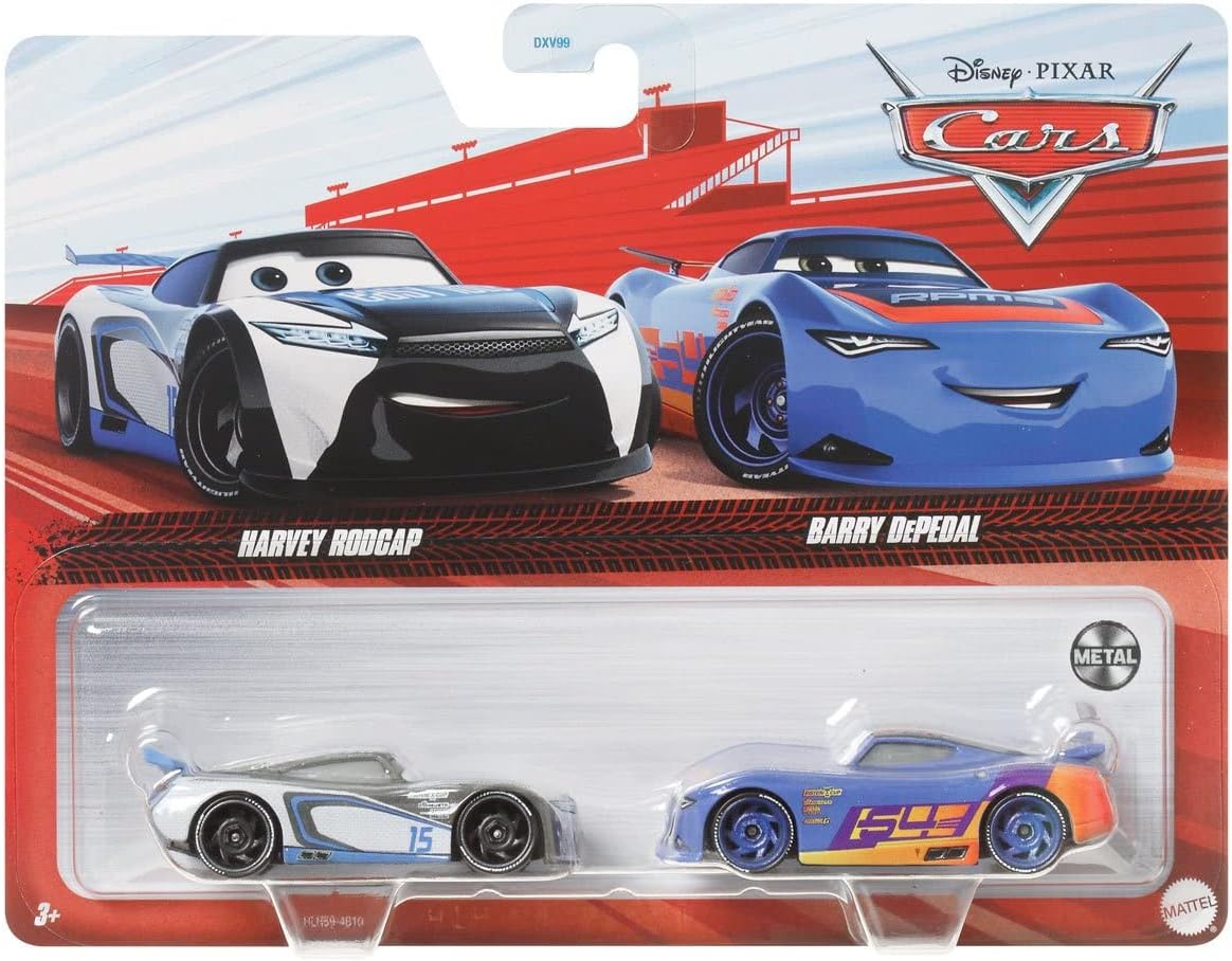 Mattel - Disney Pixar Cars, Harvey Rodcap / Barry DePedal