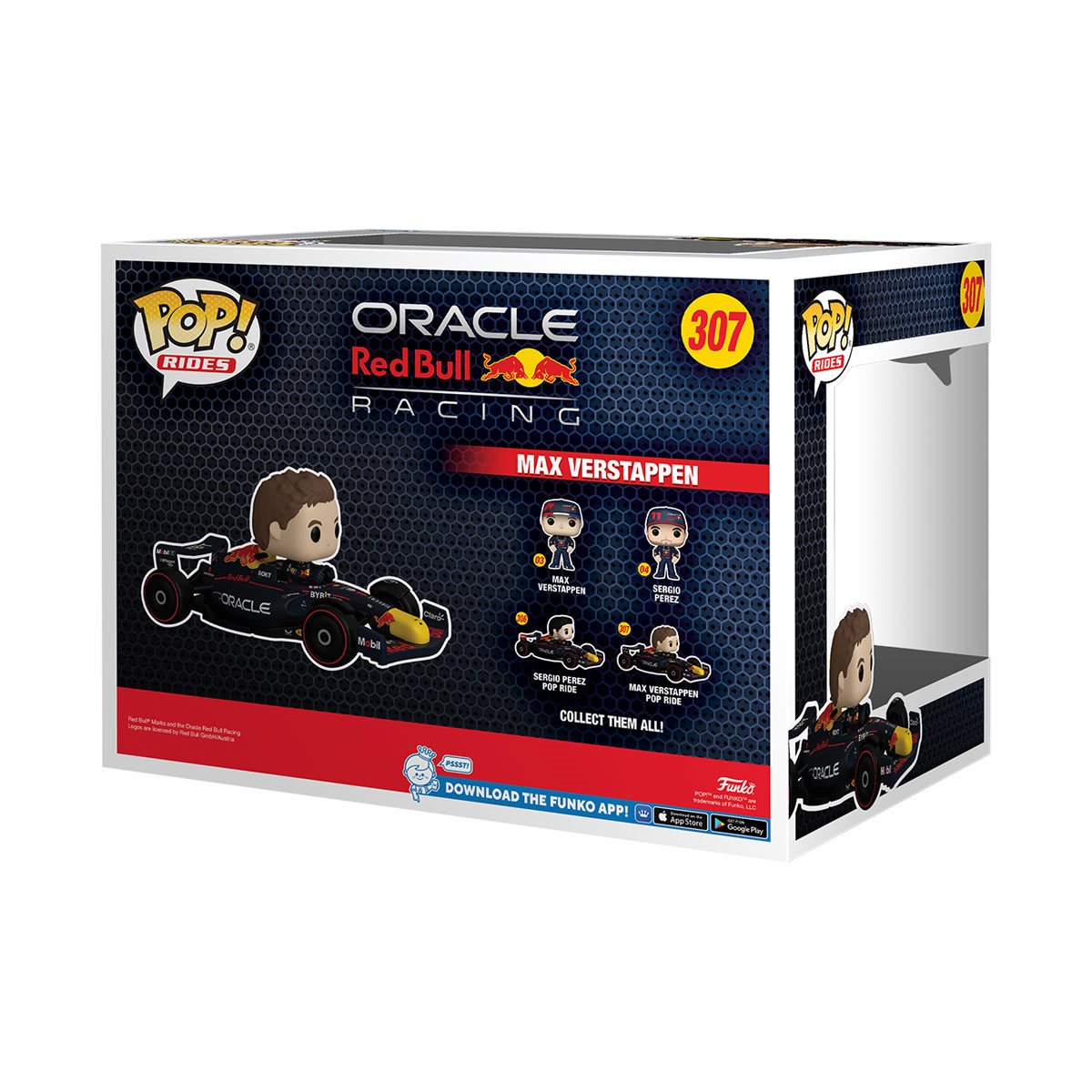 FUNKO POP Rides Super Deluxe: Formula 1 - Max Verstappen, #307