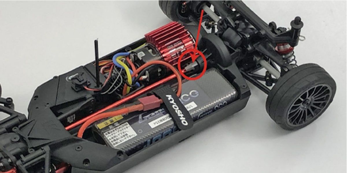 Kyosho - HD Center Shaft Cup R (FZ02)