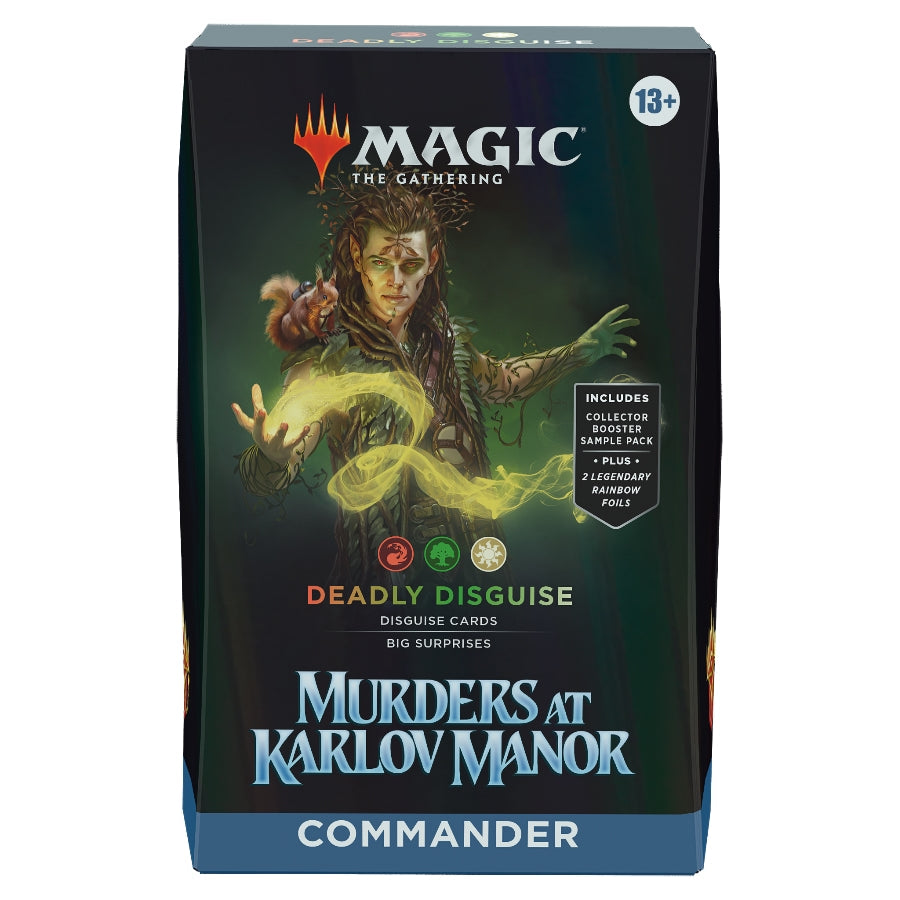 Magic MTG - Murders at Karlov Manor Commander Deck - Deadly Disguise - Magic: The Gathering