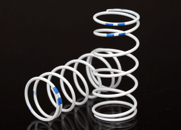 Traxxas - Progressive Rate Long GTR Shock Springs (Blue - 0.892) (2)
